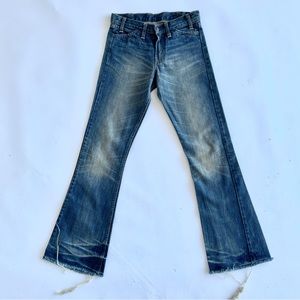 Levi's Women's Blue Flared Jeans